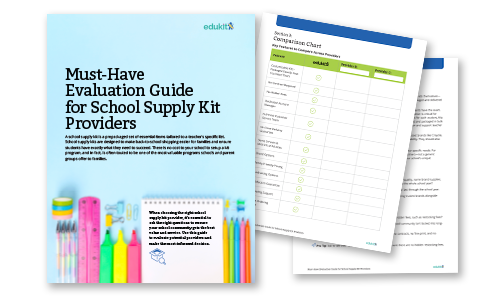 Must-Have Evaluation Guide for School Supply Kit Providers cover image Must-Have Evaluation Guide for School Supply Kit Providers cover image